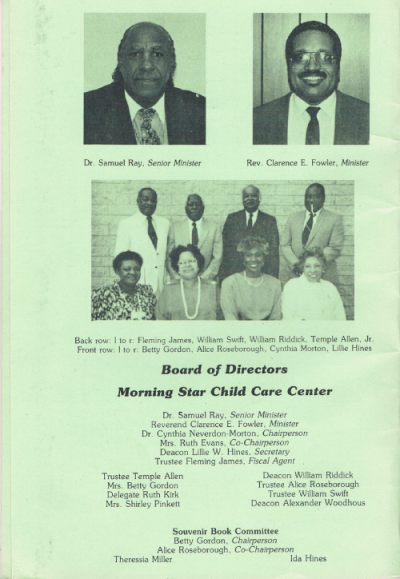 memories mcbcoc child care board